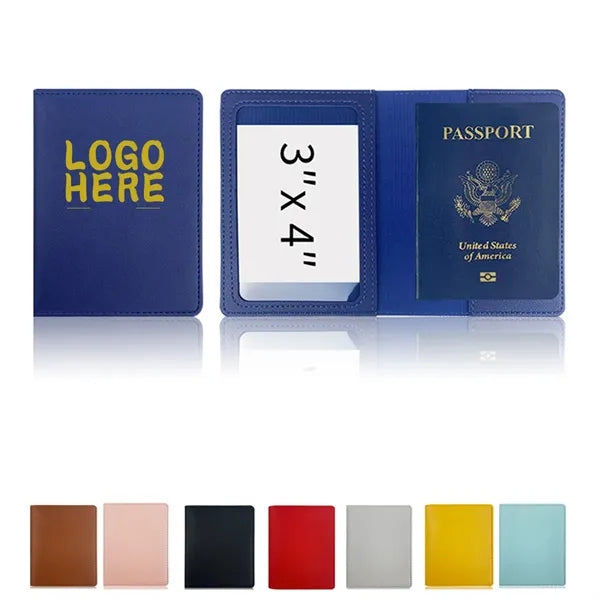 PU Leather Travel Passport Holder