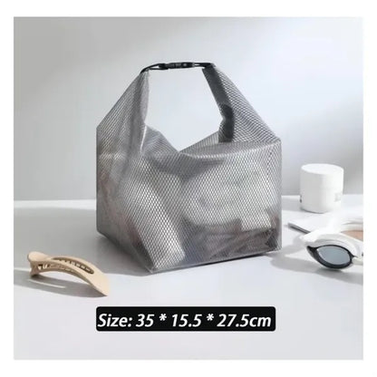 Waterproof Mesh Cosmetic Bag for Travel