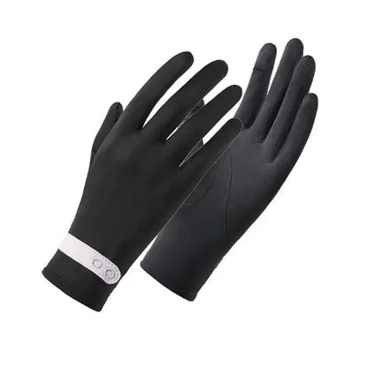 Breathable Ice Feeling Fingerless Sun Protection Gloves