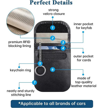 Car Key RFID Signal Blocking Pouch