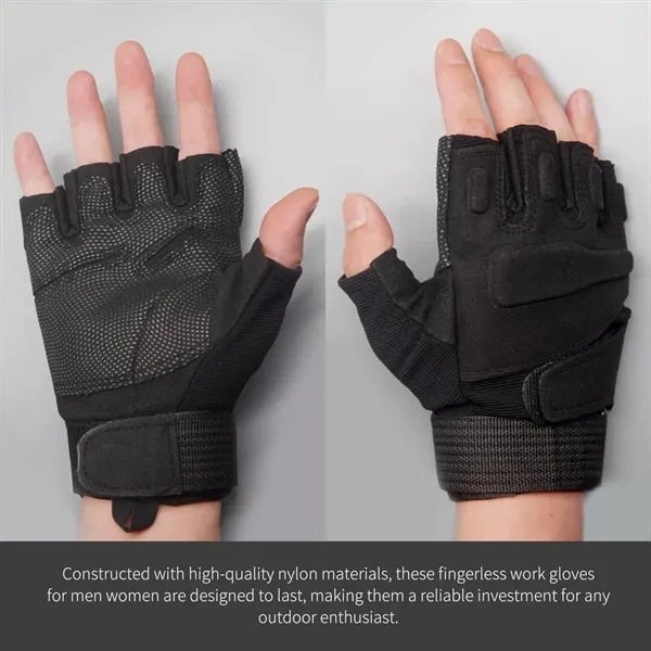 Wear-Resistant Half-Finger Non-Slip Tactical Gloves