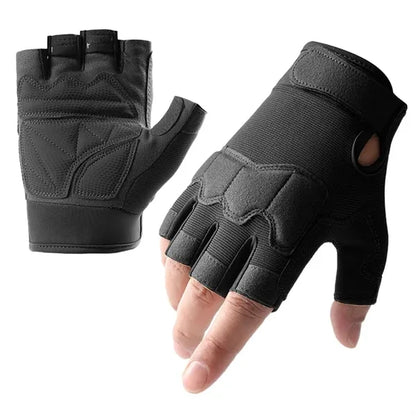 Wear-Resistant Half-Finger Non-Slip Tactical Gloves