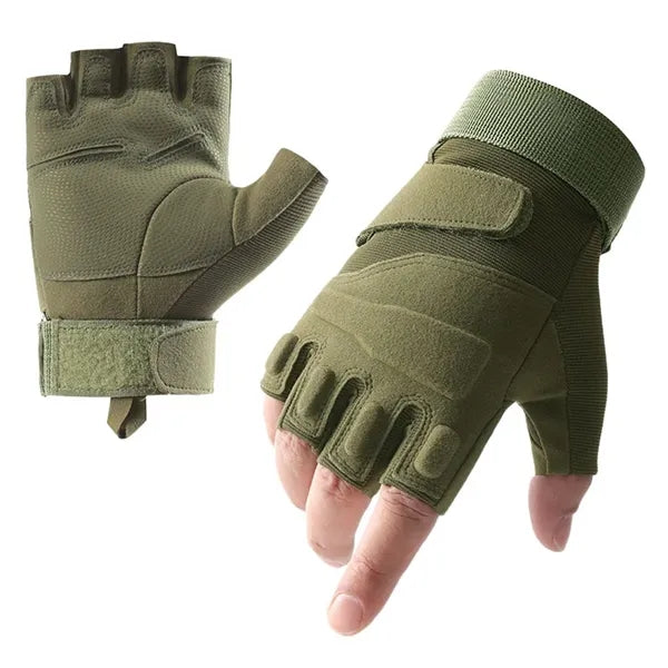 Wear-Resistant Half-Finger Non-Slip Tactical Gloves
