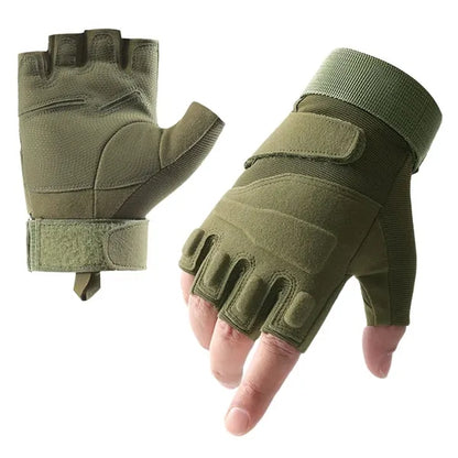Wear-Resistant Half-Finger Non-Slip Tactical Gloves