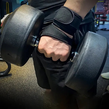 Breathable Half Finger Non-Slip Gloves Wrist Guards