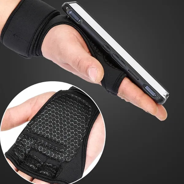 Breathable Half Finger Non-Slip Gloves Wrist Guards