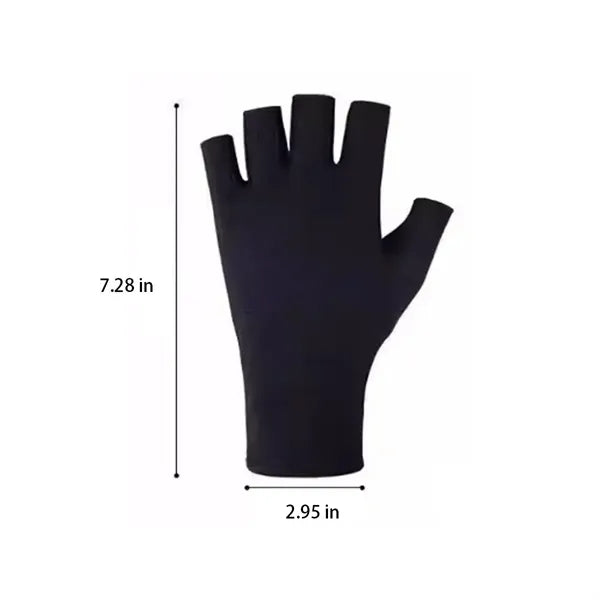 Anti-slip Ice Silk Sunscreen Touch Screen Gloves Breathable