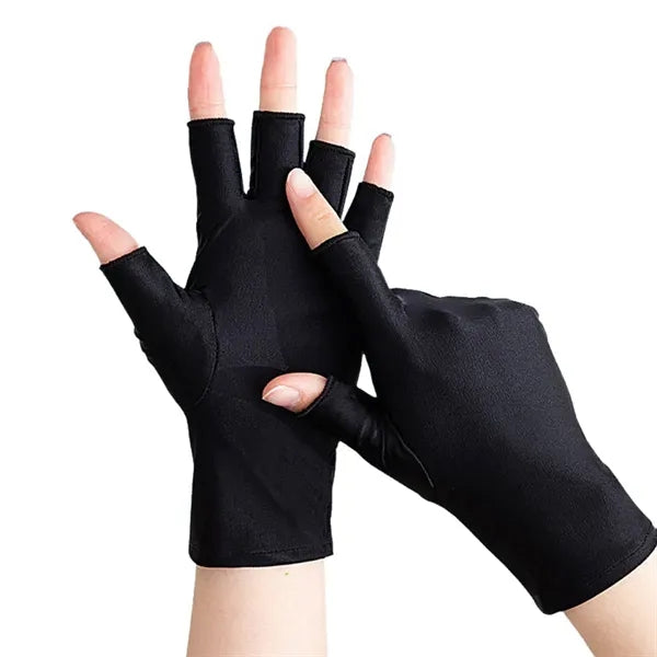 Anti-slip Ice Silk Sunscreen Touch Screen Gloves Breathable