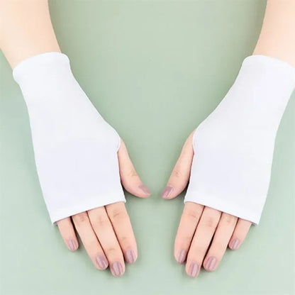 UV Protection Stretch Half Finger Outdoor Cycling Gloves