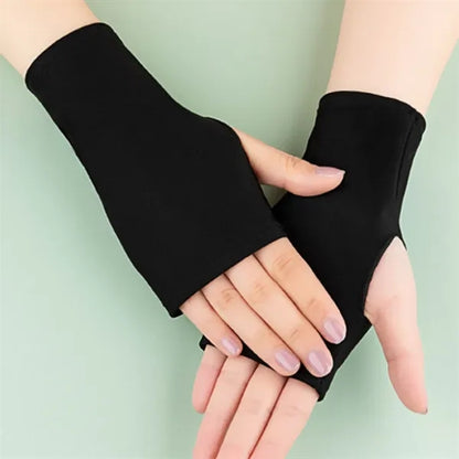 UV Protection Stretch Half Finger Outdoor Cycling Gloves