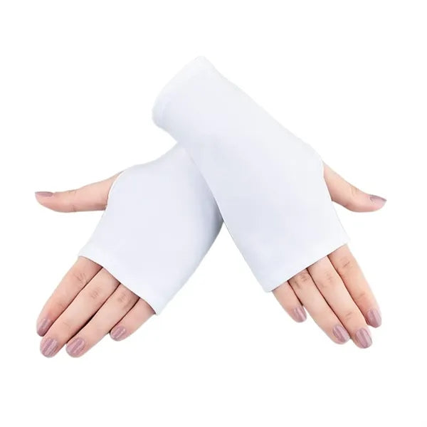 UV Protection Stretch Half Finger Outdoor Cycling Gloves