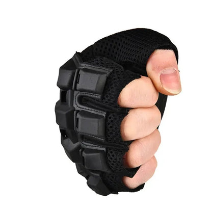 Breathable Outdoor Fingerless Non-Slip Tactical Gloves