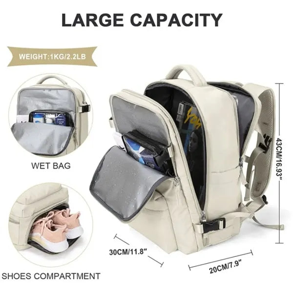 USB Large Capacity Multifunctional Travel Backpack