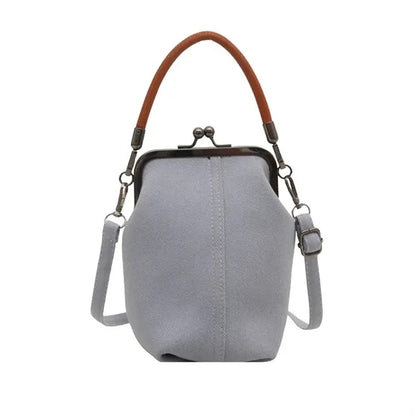 Mini Denim Canvas Crossbody Bag