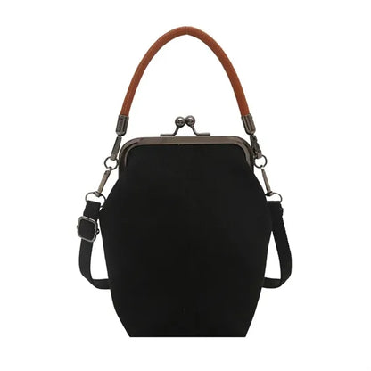 Mini Denim Canvas Crossbody Bag