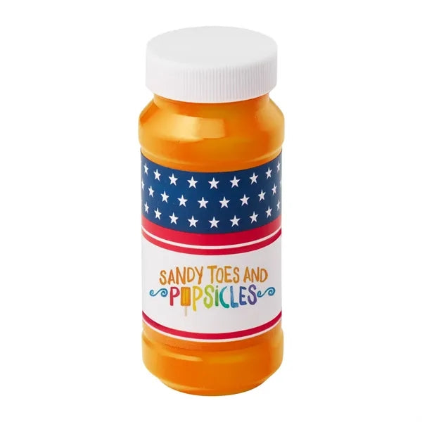 Patriotic Bubbles with Digital Label - 4 oz.