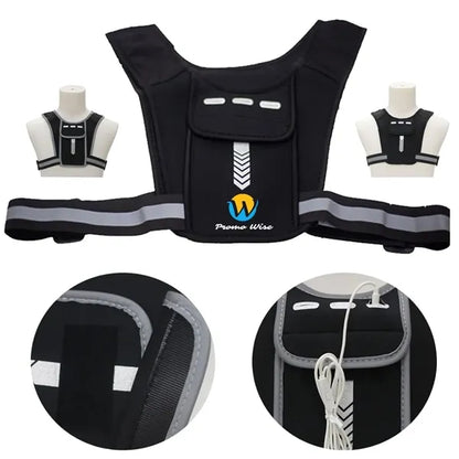 Outdoor Multifunctional Large Capacity Reflective Chest Bag