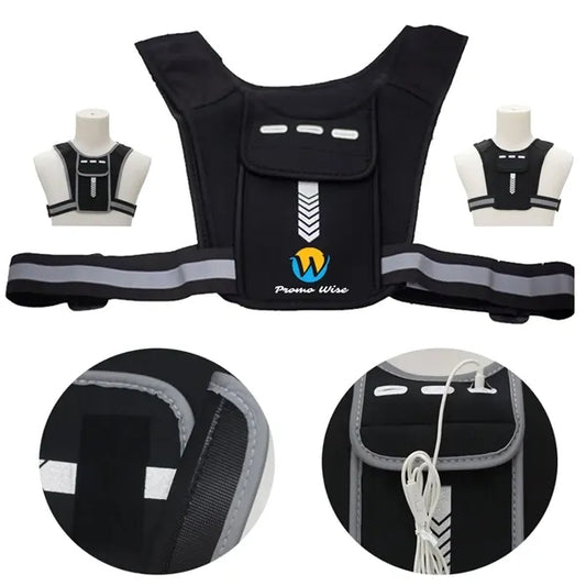 Outdoor Multifunctional Large Capacity Reflective Chest Bag