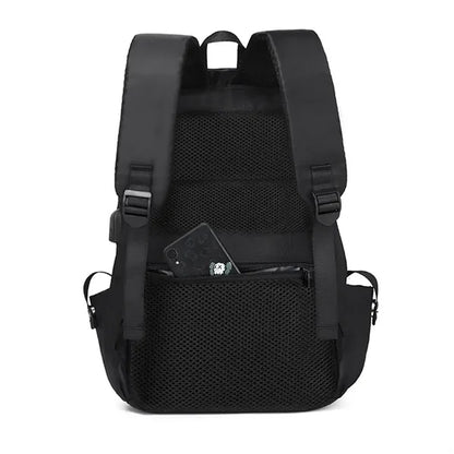 Waterproof Large Capacity USB Travel Anti-Theft Backpack