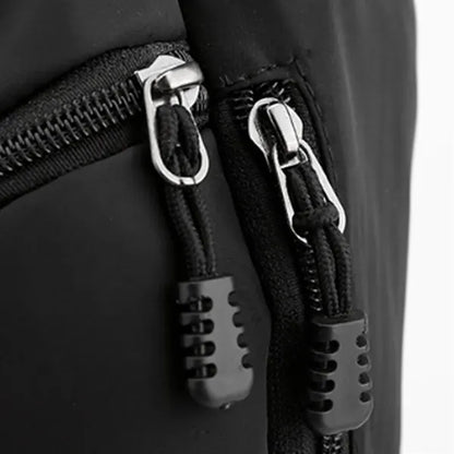 Waterproof Sports Drawstring Backpack With Shoe Compartment
