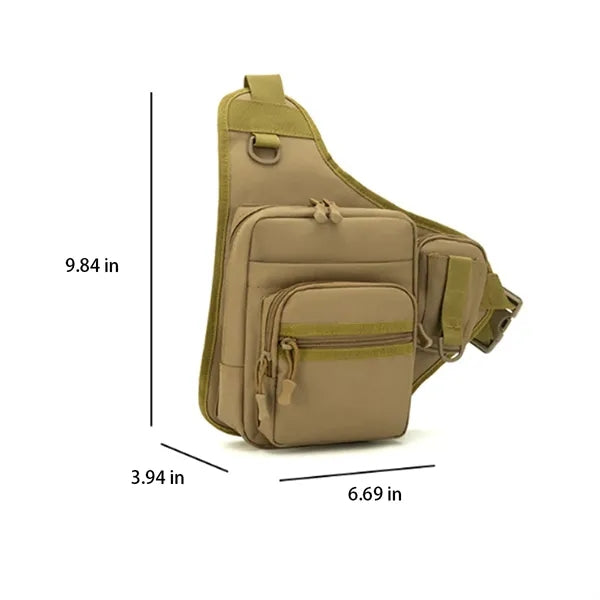 Outdoor Multi-Functional Tactical Saddle Crossbody Bag