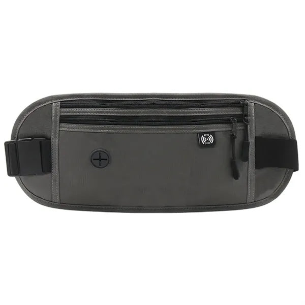 Outdoor Multi-function Waterproof Waist Bag RFID Shielding