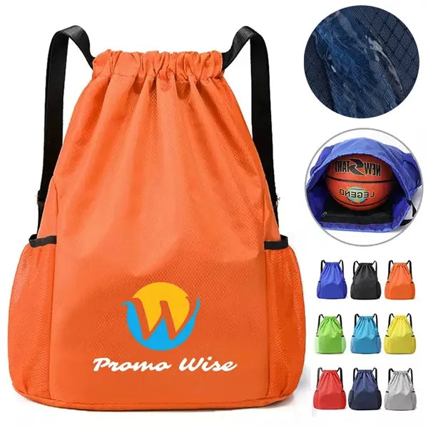 Outdoor Sports Large Capacity Waterproof Drawstring Backpack