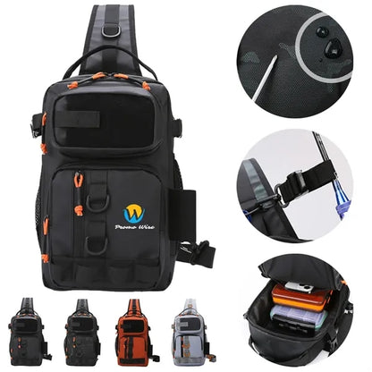 Outdoor Waterproof Large Capacity Fishing Chest Bag
