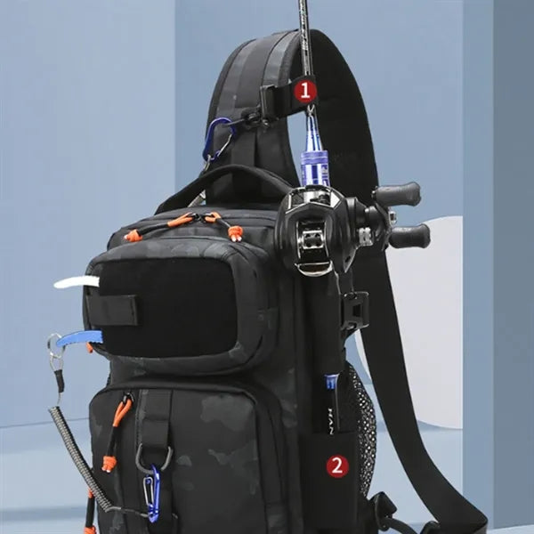 Outdoor Waterproof Large Capacity Fishing Chest Bag