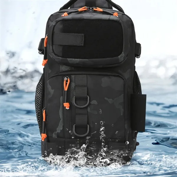 Outdoor Waterproof Large Capacity Fishing Chest Bag