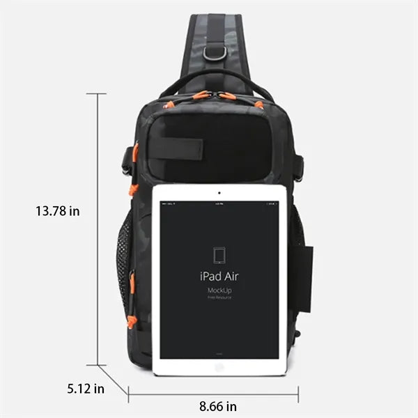 Outdoor Waterproof Large Capacity Fishing Chest Bag