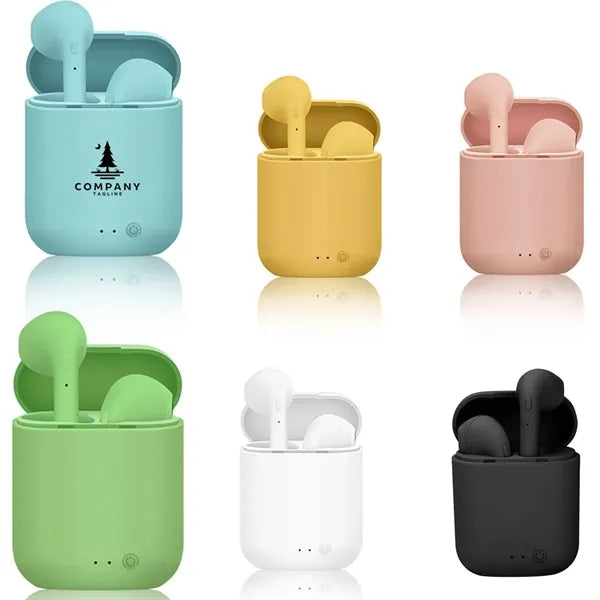 Bluetooth Wireless Earbuds with Rechargeable Case