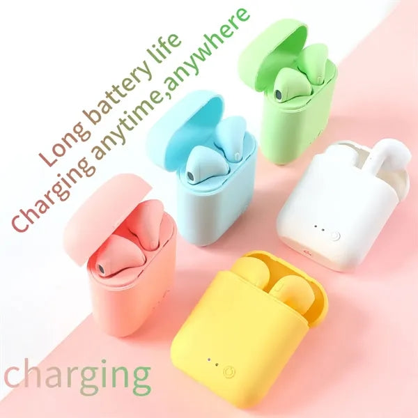 Bluetooth Wireless Earbuds with Rechargeable Case