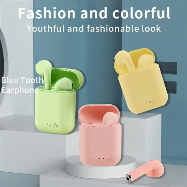 Bluetooth Wireless Earbuds with Rechargeable Case
