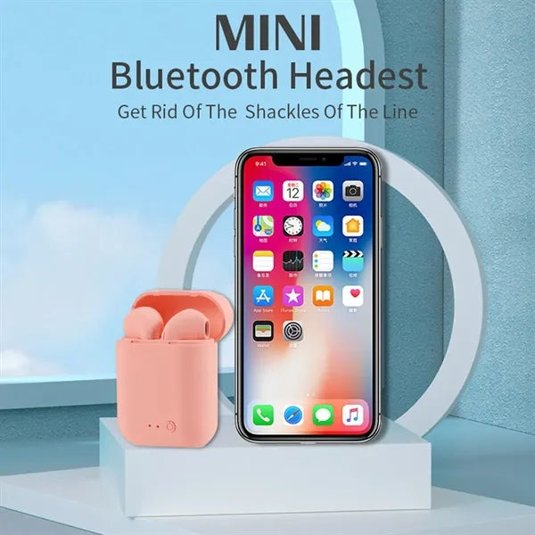Bluetooth Wireless Earbuds with Rechargeable Case