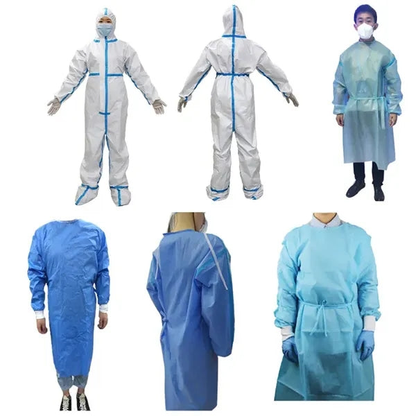 Disposable Isolation Gowns Coveralls
