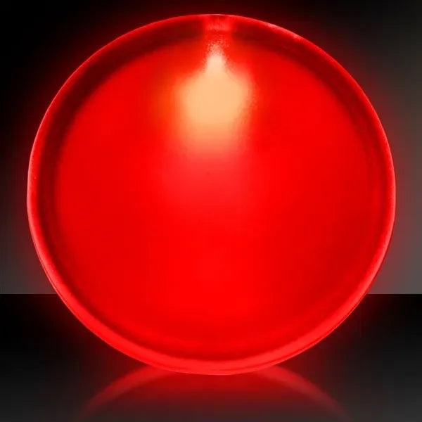Lighted Glow LED Button Pin Badge