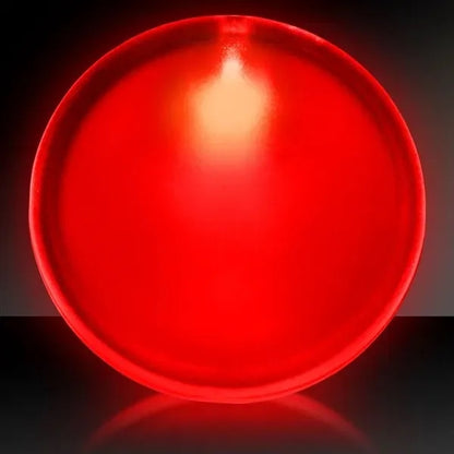 Lighted Glow LED Button Pin Badge