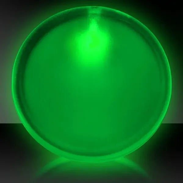 Lighted Glow LED Button Pin Badge