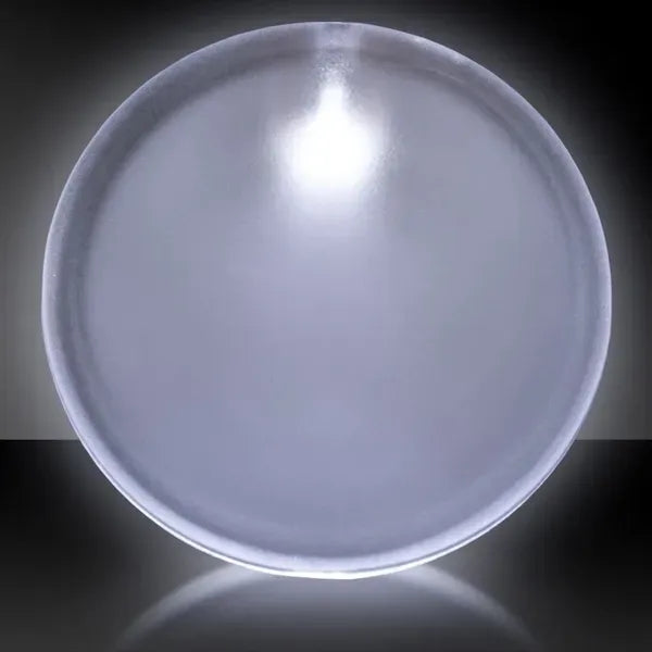 Lighted Glow LED Button Pin Badge