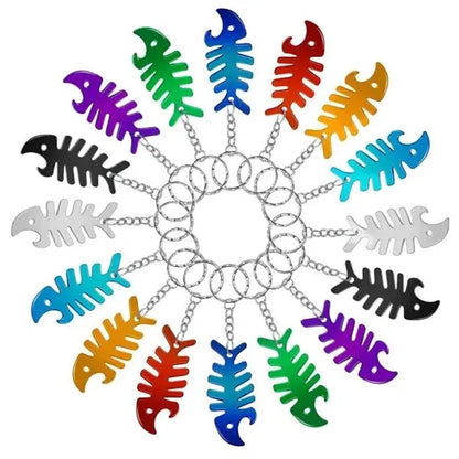 Multi Function Fish Keychain