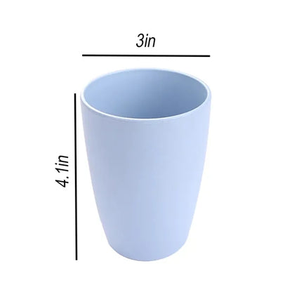 12oz Wheat-Straw-Made Eco-Friendly Mouthwash Cup