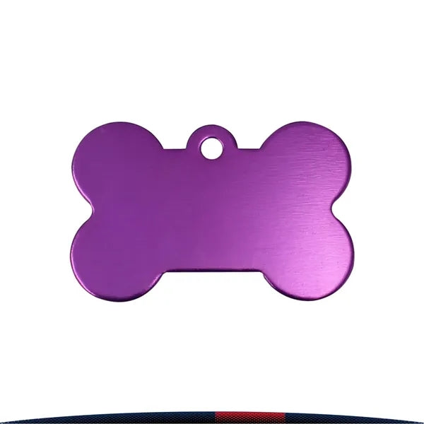 Bone Shaped Pet ID Tag Keychain