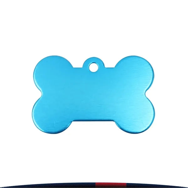 Bone Shaped Pet ID Tag Keychain