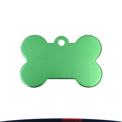 Bone Shaped Pet ID Tag Keychain
