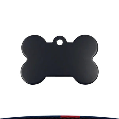 Bone Shaped Pet ID Tag Keychain