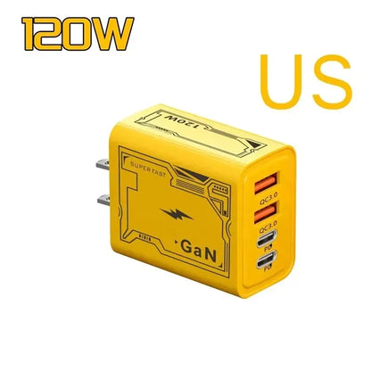 65W 4 In 1 Fast Charging Cable