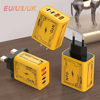 65W 4 In 1 Fast Charging Cable