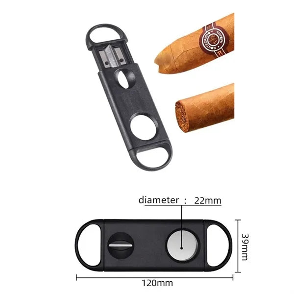 2 in 1 Duet Cigar Cutter & V-Cut