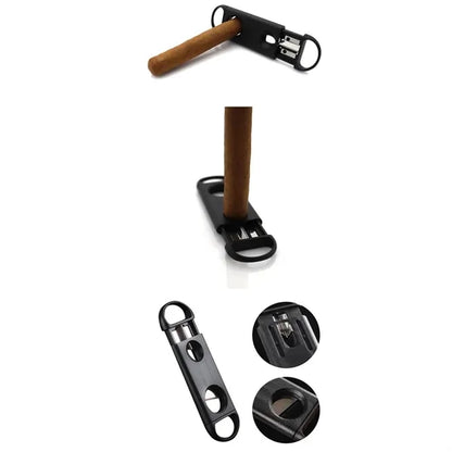2 in 1 Duet Cigar Cutter & V-Cut